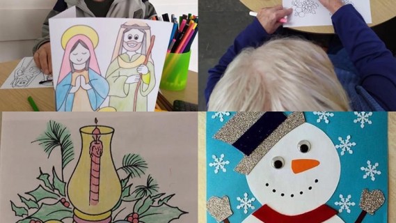 Χριστουγεννιάτικες κάρτες για τα αγαπημένα πρόσωπα...