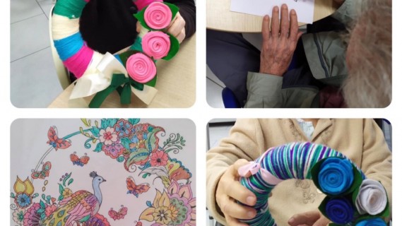 Στεφάνια χειροτεχνίας και ζωγραφικής!