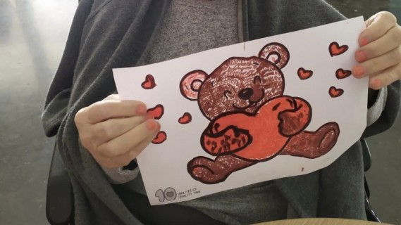 Παναγία Ελεούσα και σήμερα η ψυχολόγος μας αφιέρωσε τη μέρα στον Άγιο Βαλεντίνο! ❤️💐🎨